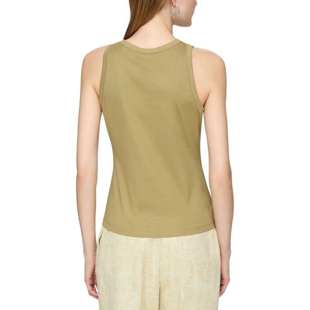 Lafayette 148 New York Womens Racerback Tank, Green - Picture 2 of 3